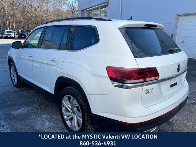 used 2021 Volkswagen Atlas car, priced at $28,855