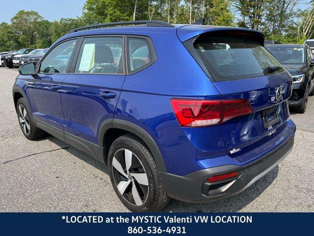 used 2024 Volkswagen Taos car, priced at $25,378
