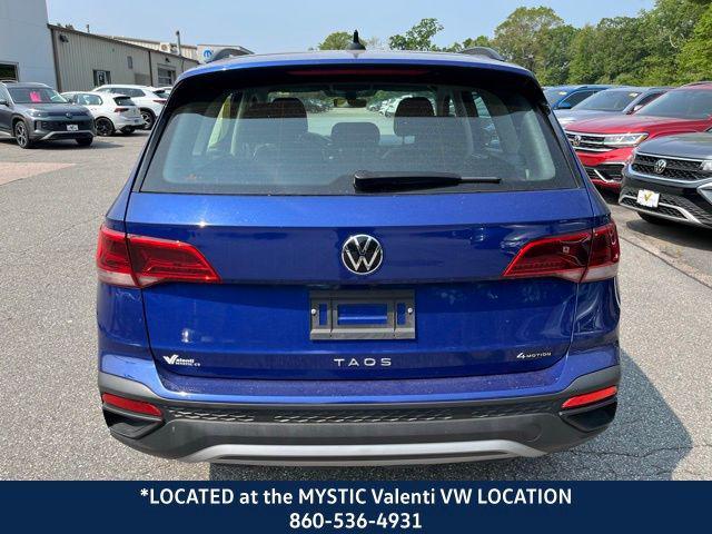 used 2024 Volkswagen Taos car, priced at $25,378