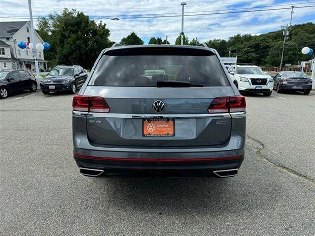 used 2021 Volkswagen Atlas car, priced at $25,576