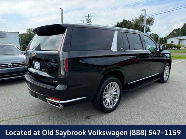 used 2023 Cadillac Escalade ESV car, priced at $72,480