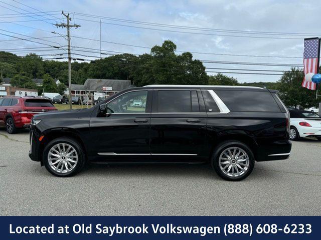 used 2023 Cadillac Escalade ESV car, priced at $69,678