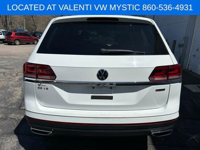 used 2021 Volkswagen Atlas car, priced at $29,937