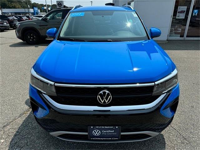 used 2022 Volkswagen Taos car, priced at $17,958