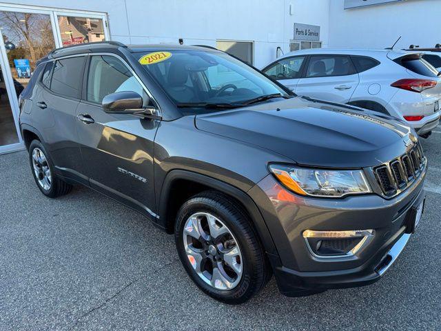 used 2021 Jeep Compass car, priced at $19,522