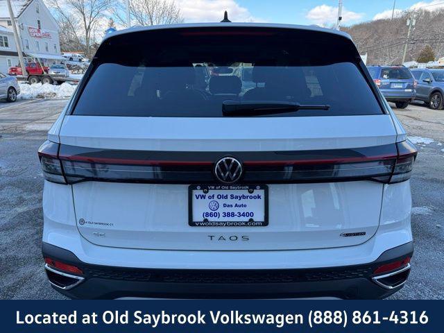 new 2025 Volkswagen Taos car, priced at $32,153
