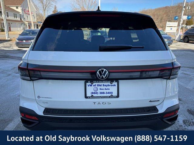 new 2025 Volkswagen Taos car, priced at $31,095