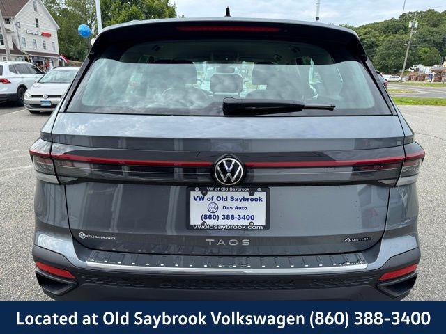 new 2025 Volkswagen Taos car, priced at $26,900
