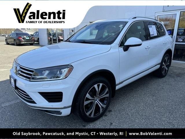 used 2017 Volkswagen Touareg car, priced at $16,629