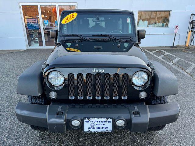 used 2016 Jeep Wrangler Unlimited car, priced at $19,523