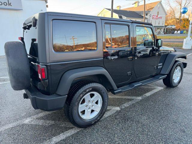 used 2016 Jeep Wrangler Unlimited car, priced at $19,523