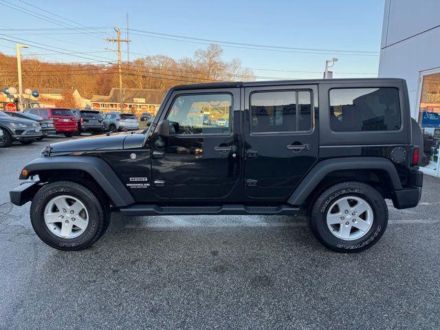 used 2016 Jeep Wrangler Unlimited car, priced at $19,523