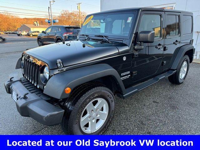 used 2016 Jeep Wrangler Unlimited car, priced at $19,523