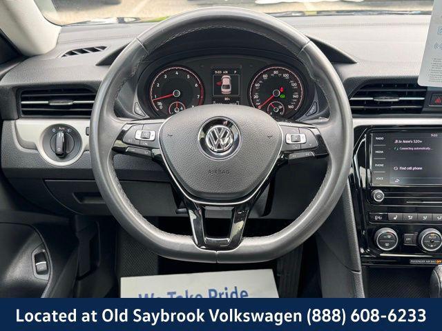 used 2022 Volkswagen Passat car, priced at $18,736