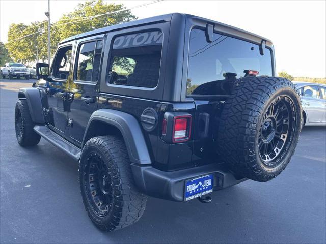 used 2018 Jeep Wrangler Unlimited car, priced at $24,995