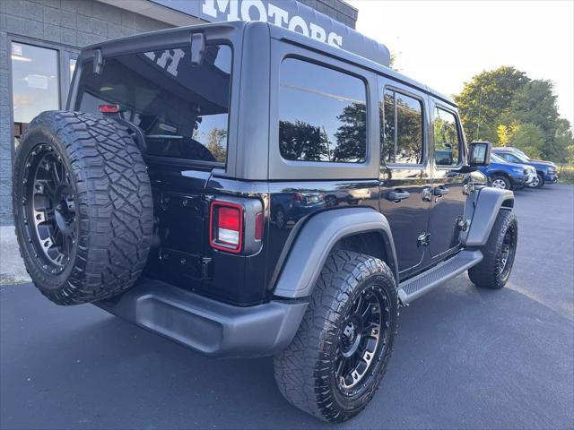 used 2018 Jeep Wrangler Unlimited car, priced at $24,995