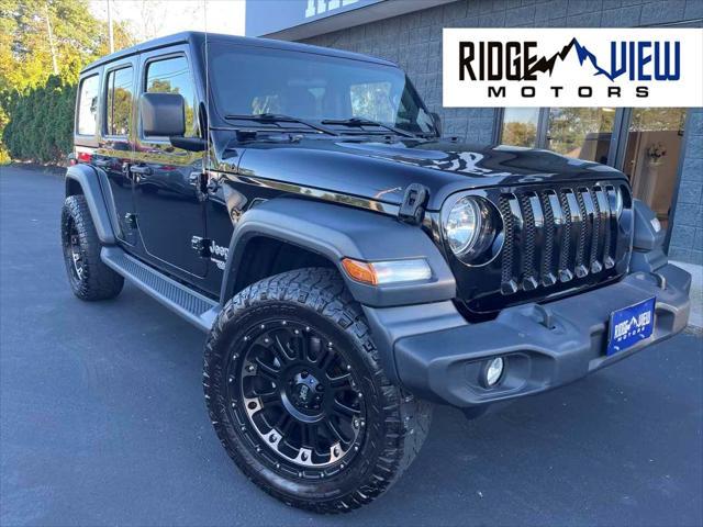 used 2018 Jeep Wrangler Unlimited car, priced at $24,995