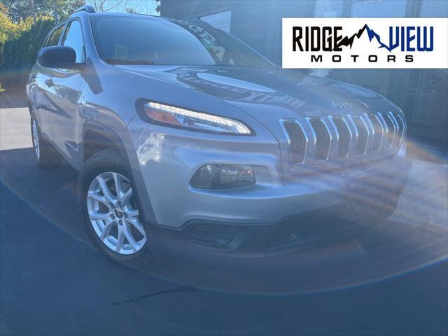 used 2017 Jeep Cherokee car, priced at $14,495