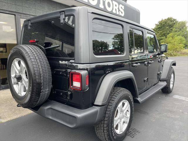 used 2021 Jeep Wrangler Unlimited car, priced at $30,995