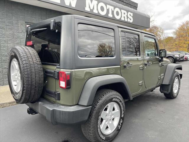 used 2016 Jeep Wrangler Unlimited car, priced at $22,995