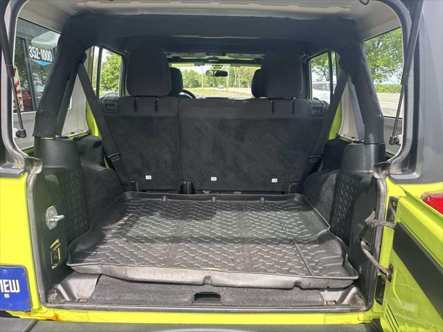 used 2017 Jeep Wrangler Unlimited car, priced at $20,995