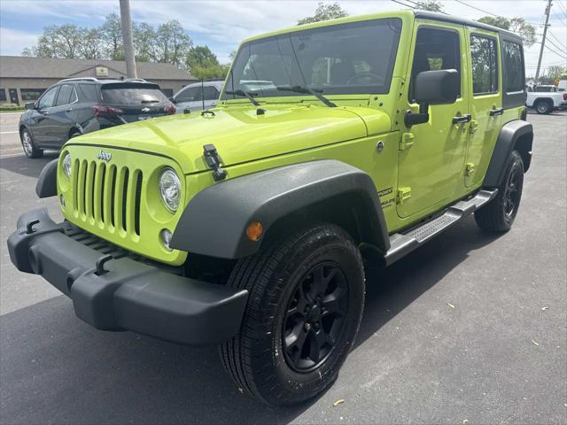 used 2017 Jeep Wrangler Unlimited car, priced at $20,995