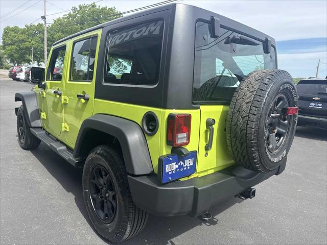 used 2017 Jeep Wrangler Unlimited car, priced at $20,995