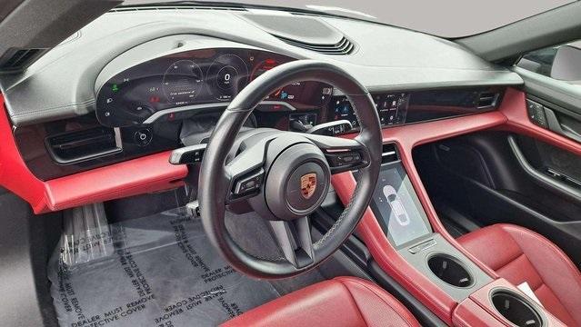 used 2022 Porsche Taycan car, priced at $51,555