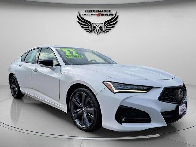 used 2022 Acura TLX car, priced at $29,817