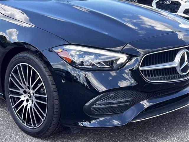 used 2023 Mercedes-Benz C-Class car, priced at $33,999