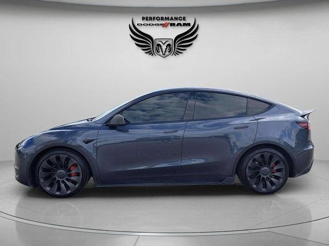 used 2022 Tesla Model Y car, priced at $27,555