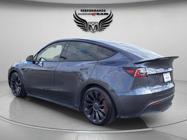 used 2022 Tesla Model Y car, priced at $27,555