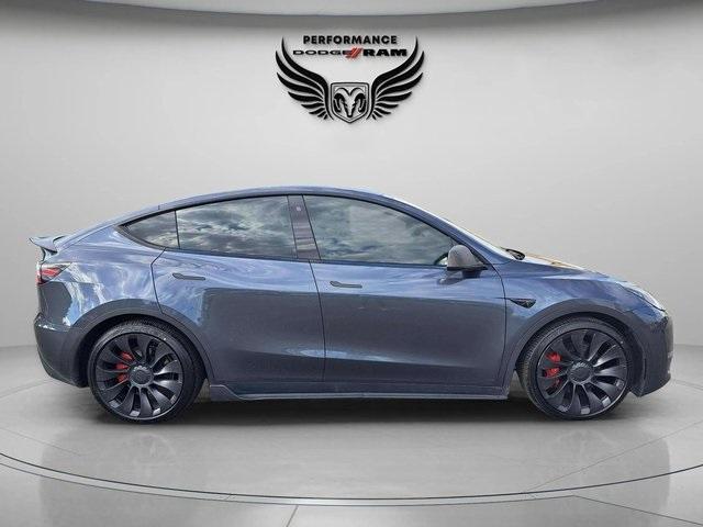used 2022 Tesla Model Y car, priced at $27,555