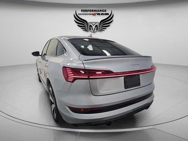 used 2021 Audi e-tron car, priced at $30,555