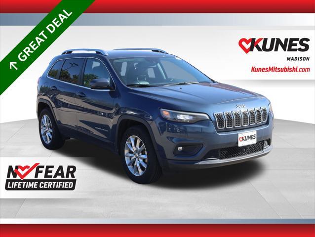 used 2021 Jeep Cherokee car, priced at $20,477
