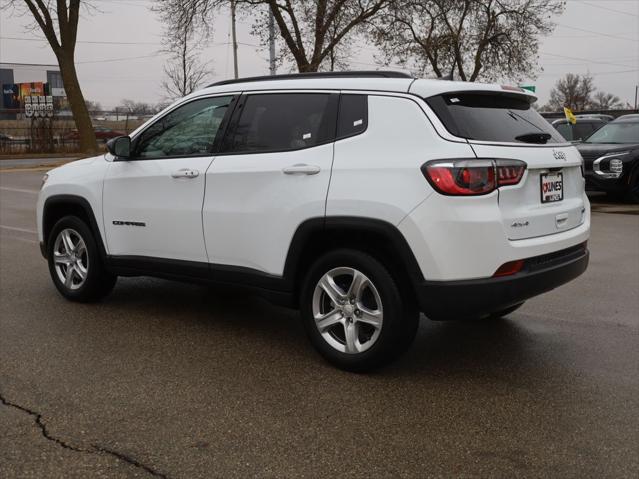 used 2023 Jeep Compass car, priced at $19,231