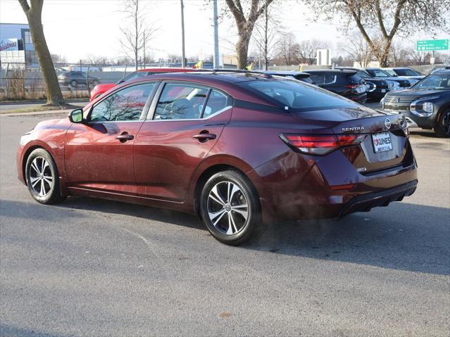 used 2021 Nissan Sentra car, priced at $15,477