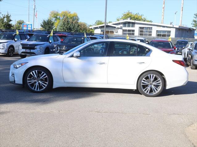 used 2021 INFINITI Q50 car, priced at $24,277