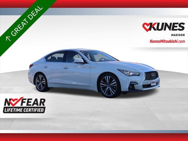 used 2021 INFINITI Q50 car, priced at $24,277