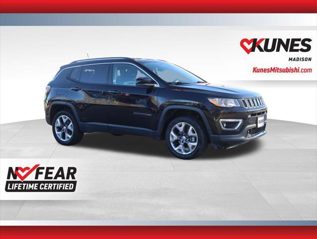 used 2021 Jeep Compass car, priced at $18,277