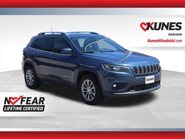 used 2021 Jeep Cherokee car, priced at $20,477