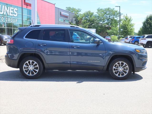 used 2021 Jeep Cherokee car, priced at $20,477