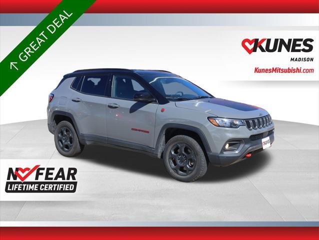 used 2023 Jeep Compass car, priced at $22,977