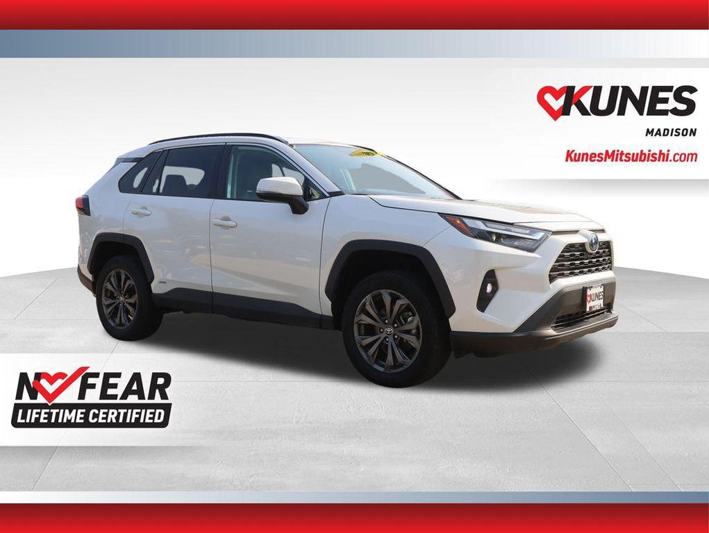 used 2022 Toyota RAV4 Hybrid car, priced at $29,177