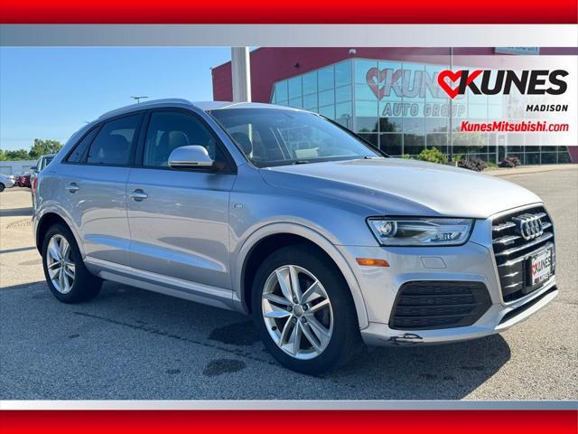used 2018 Audi Q3 car, priced at $10,977