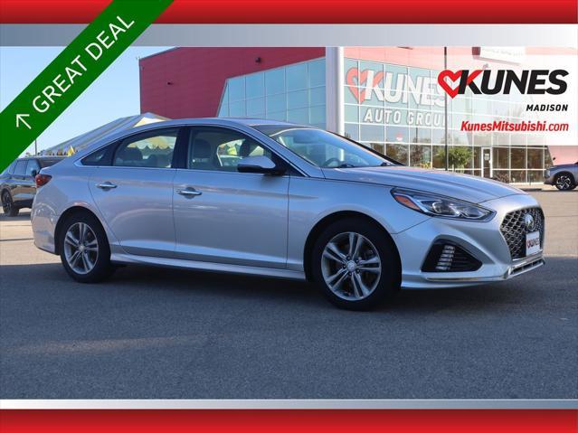 used 2019 Hyundai Sonata car, priced at $12,477