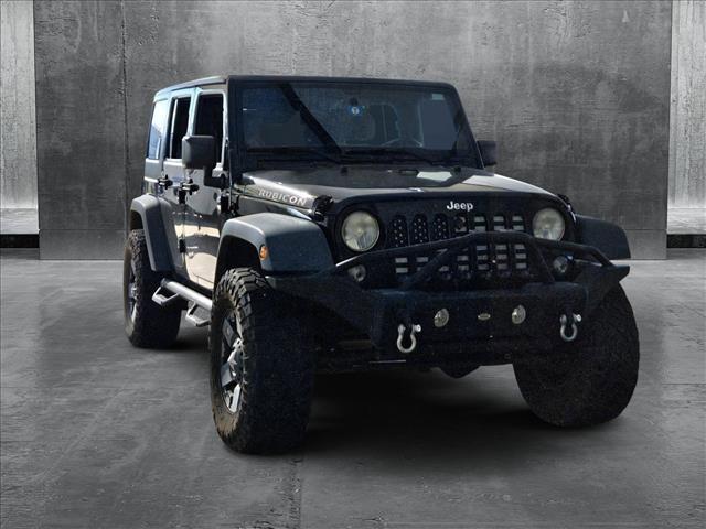 used 2014 Jeep Wrangler Unlimited car, priced at $14,985