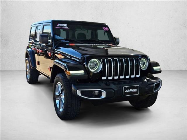 used 2020 Jeep Wrangler Unlimited car, priced at $19,315