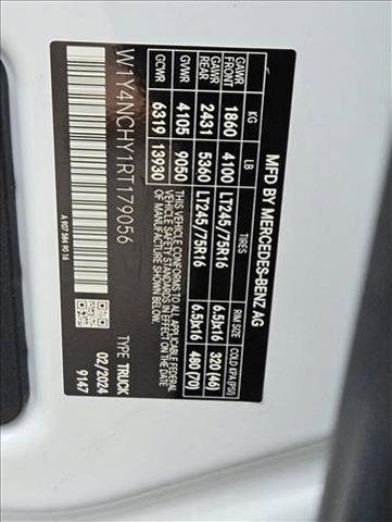 used 2024 Mercedes-Benz Sprinter 2500 car, priced at $57,985