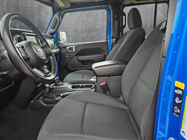 used 2021 Jeep Wrangler Unlimited car, priced at $26,985